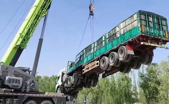 滁州道路脱困救援案例